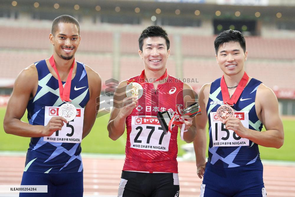 Athletics: Japanese national c'ships
