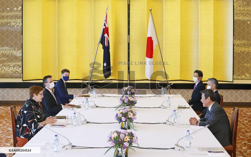 Japan-Australia foreign ministerial talks