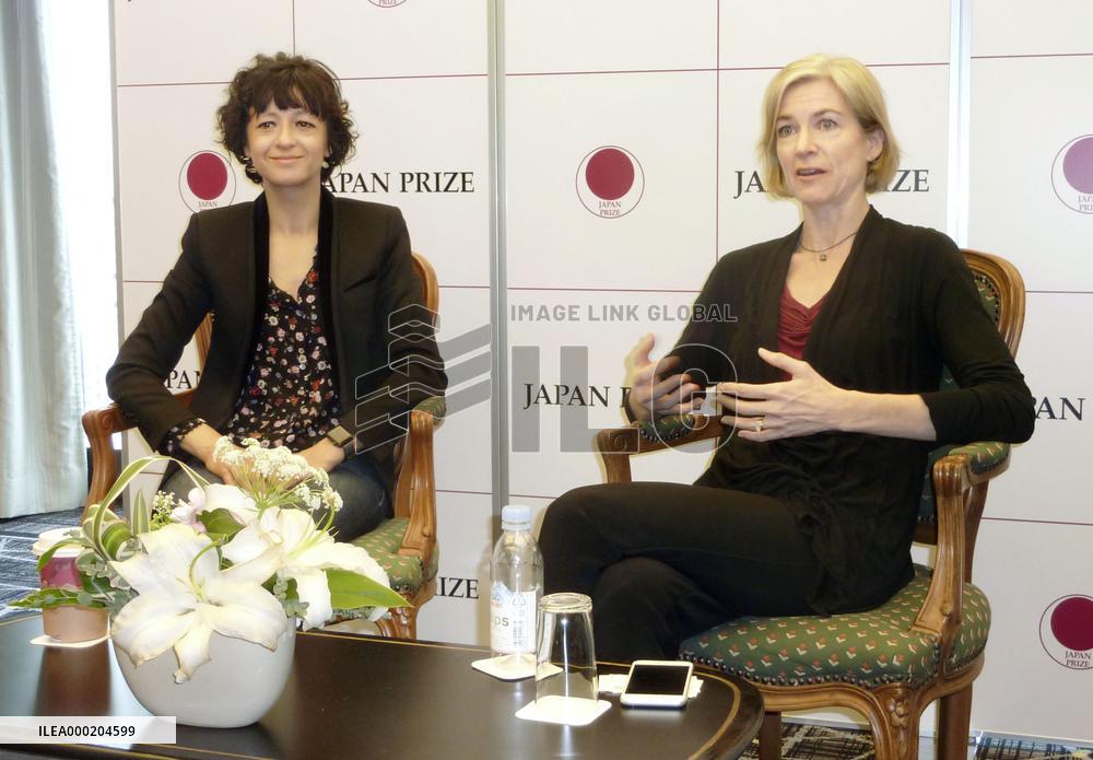 2020 Nobel chemistry prize winners