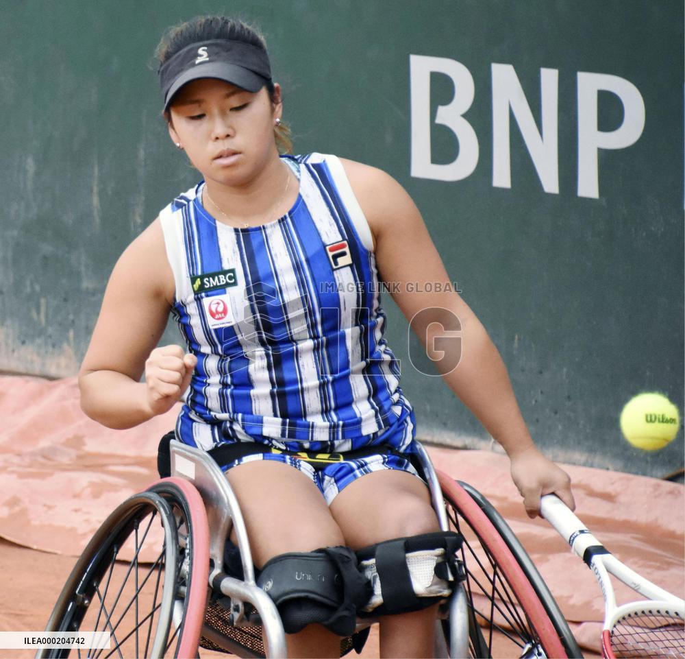 Tennis: French Open women's wheelchair final