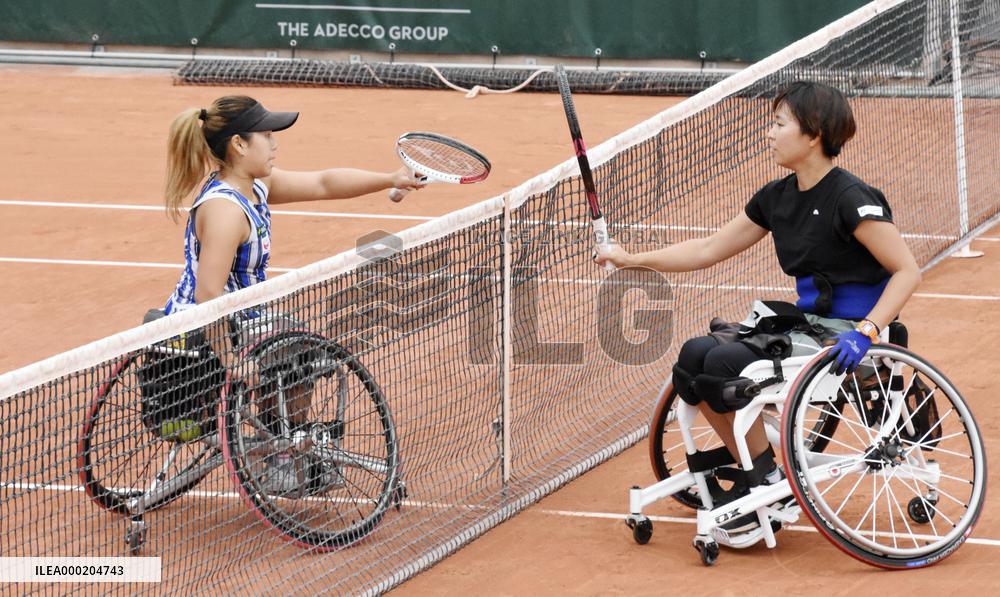Tennis: French Open women's wheelchair final