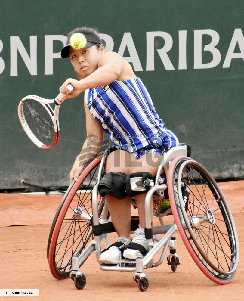 Tennis: French Open women's wheelchair final