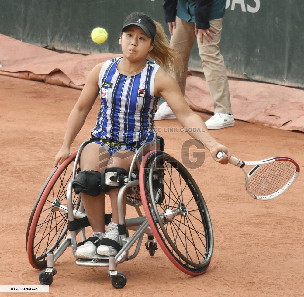 Tennis: French Open women's wheelchair final