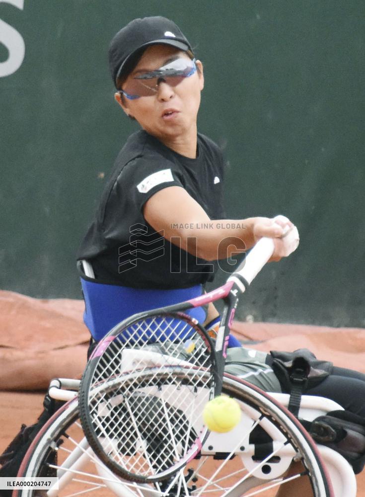 Tennis: French Open women's wheelchair final