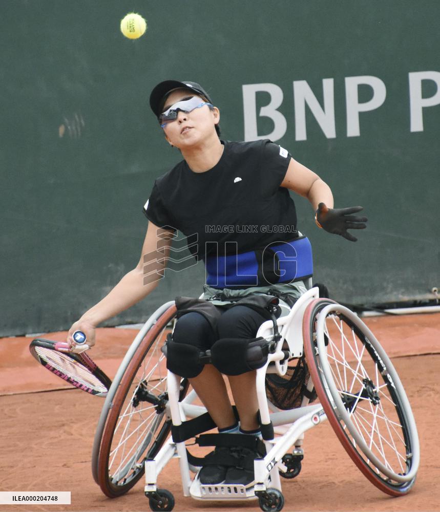 Tennis: French Open women's wheelchair final