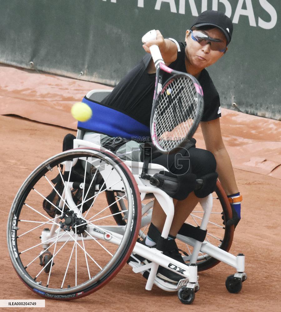 Tennis: French Open women's wheelchair final