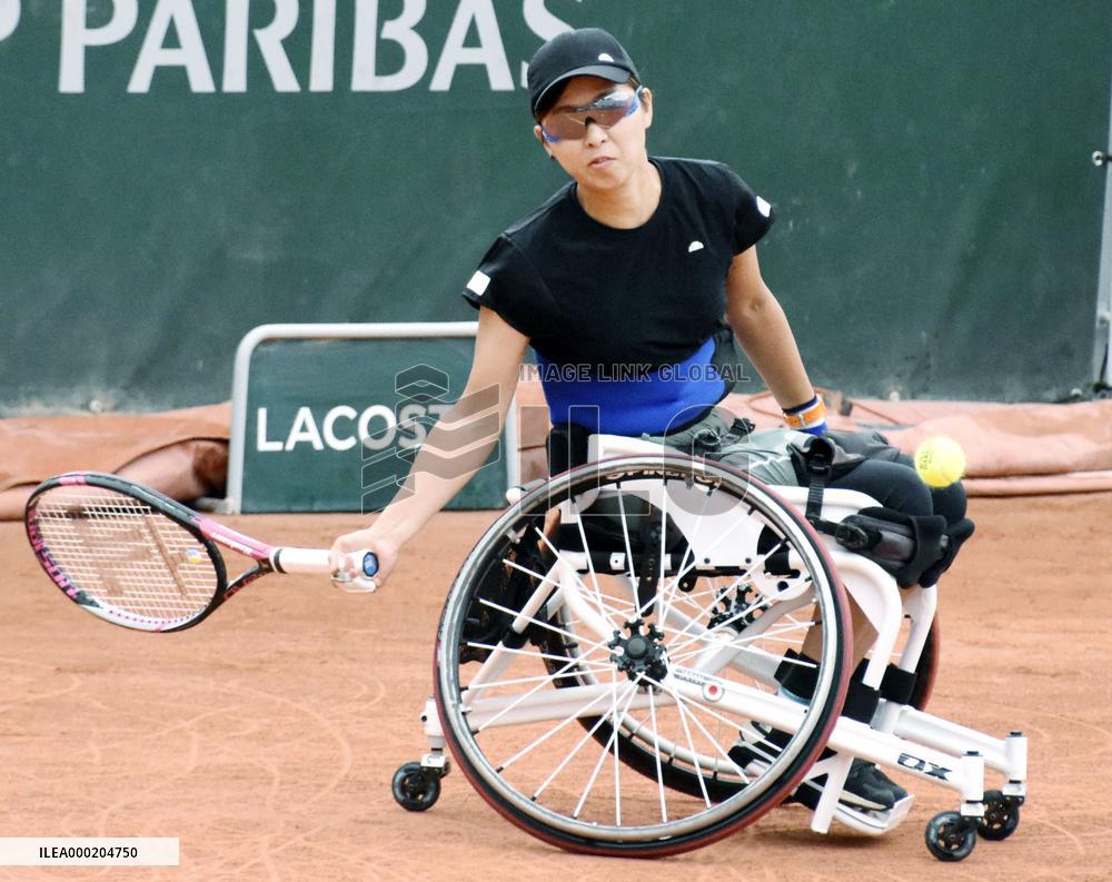 Tennis: French Open women's wheelchair final