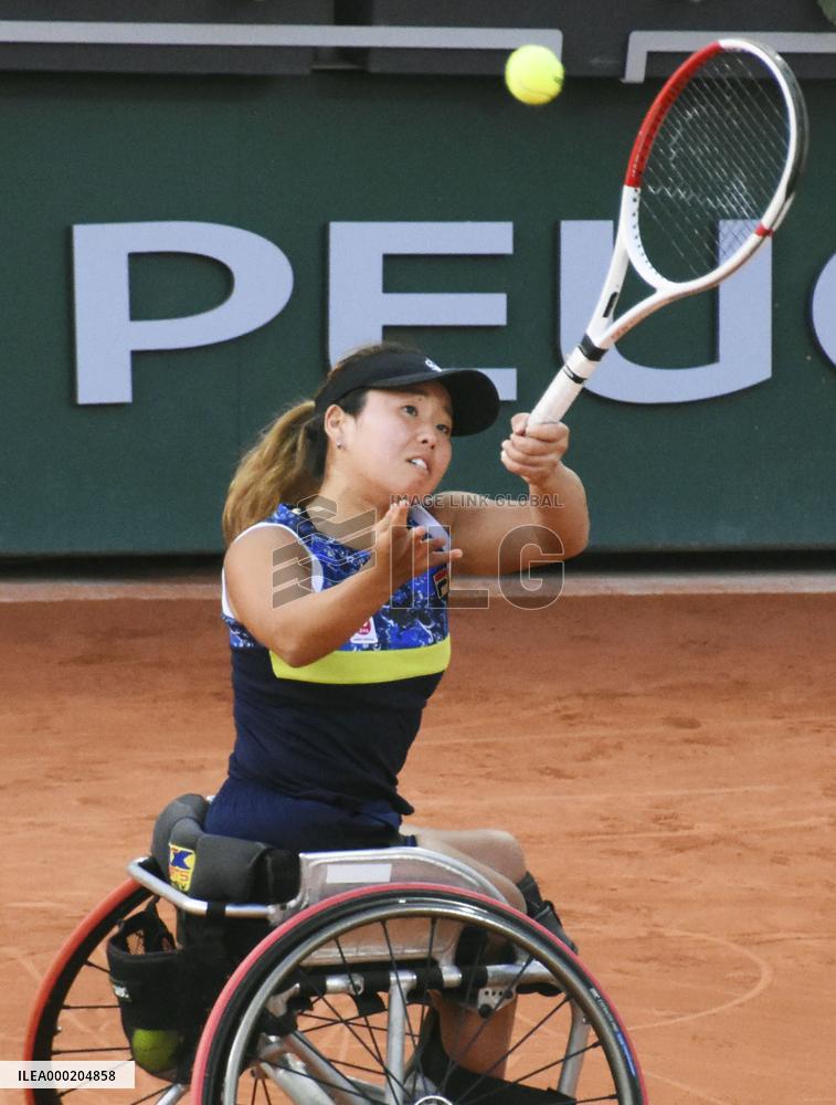 Tennis: French Open women's wheelchair doubles final
