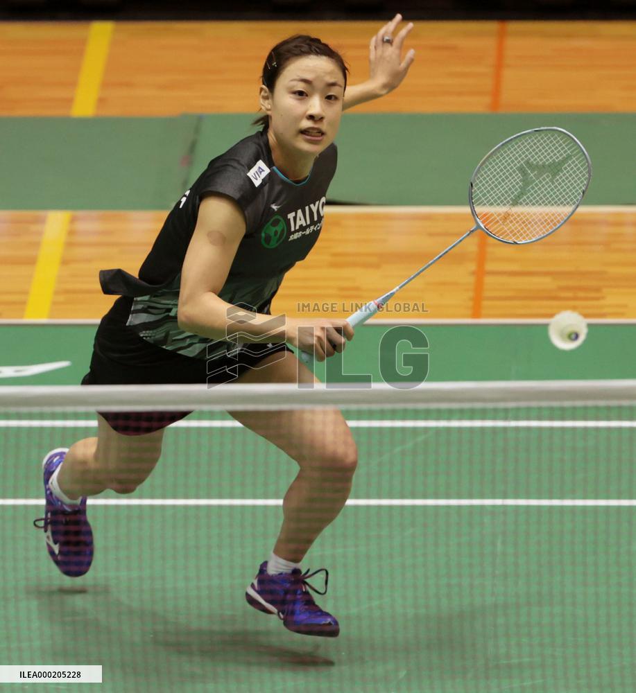 Badminton: Japanese national c'ships