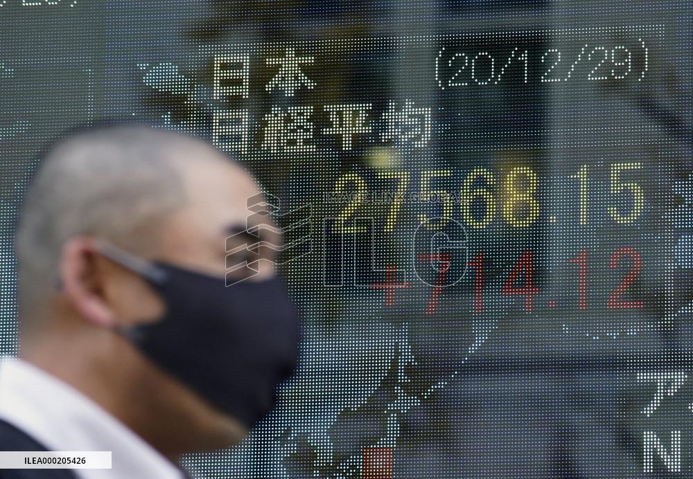 Surge in Tokyo stock prices
