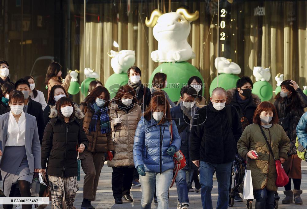 Coronavirus surge in Japan