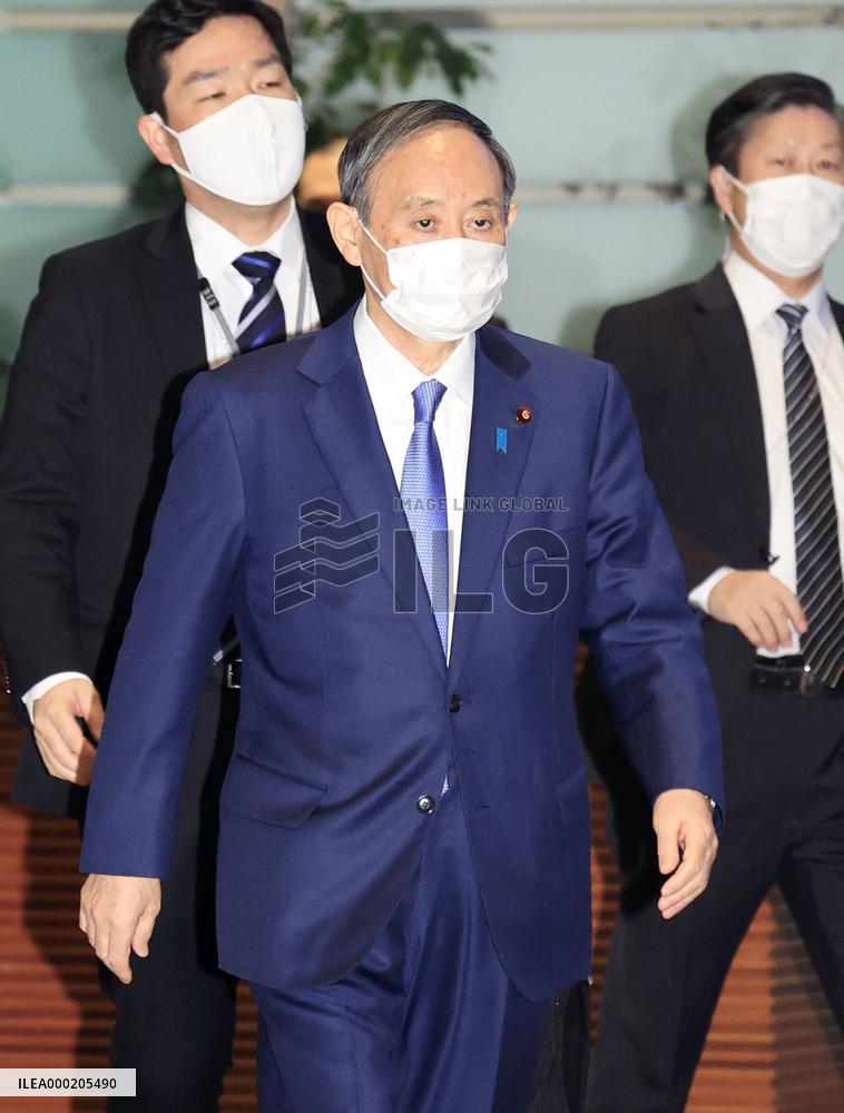 Japanese Prime Minister Suga