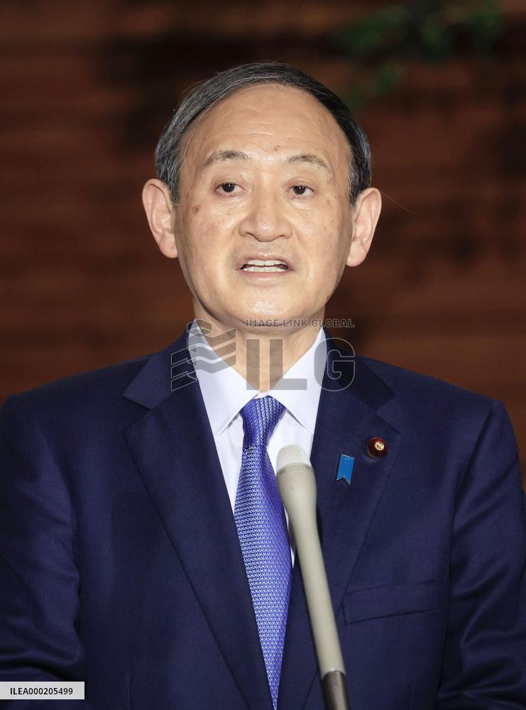 Japan PM Suga