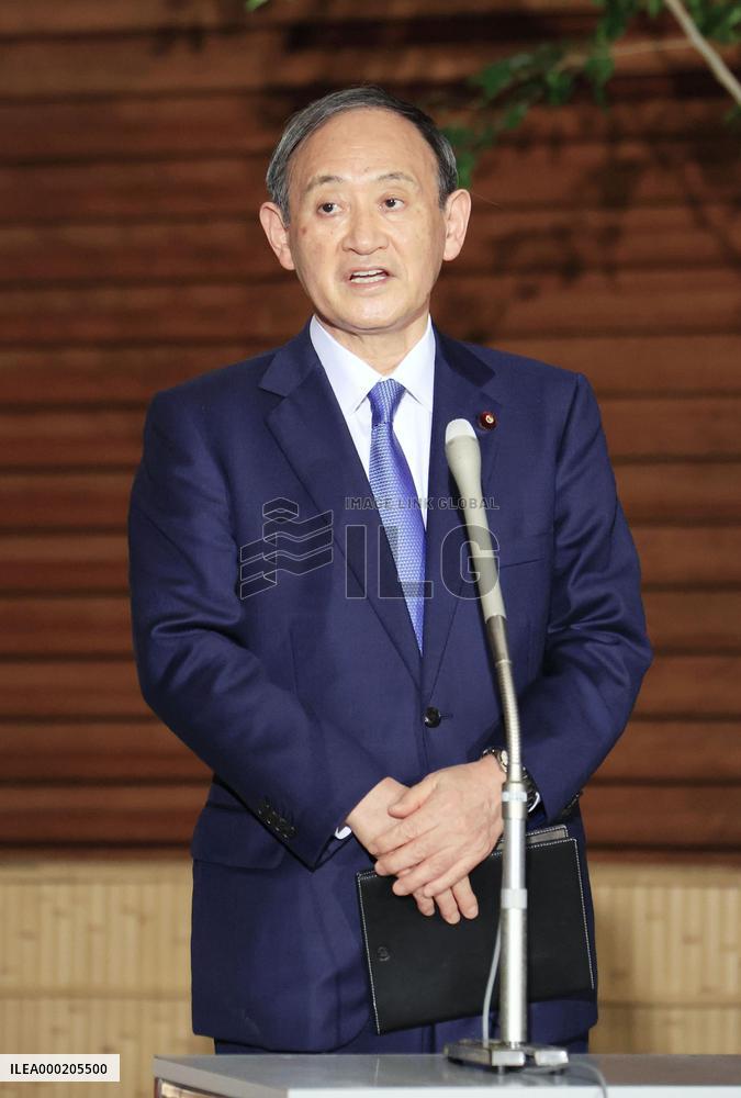 Japan PM Suga