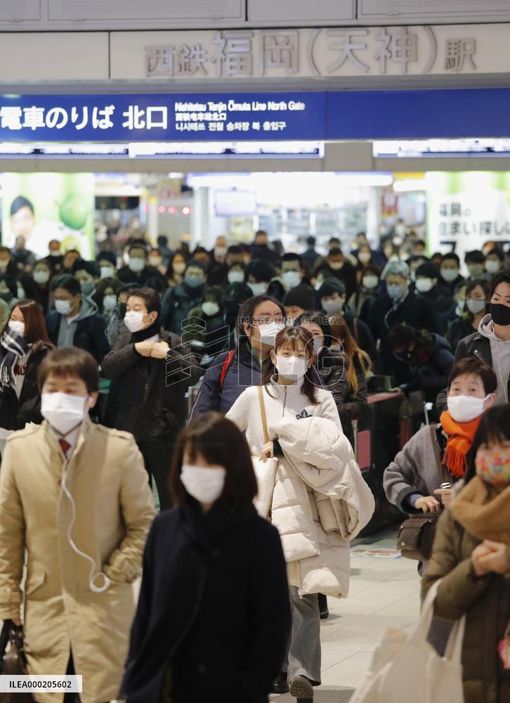Day after Japan expands coronavirus emergency to 7 more prefectures