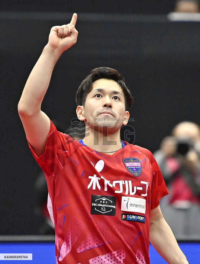 Table tennis: national men's singles