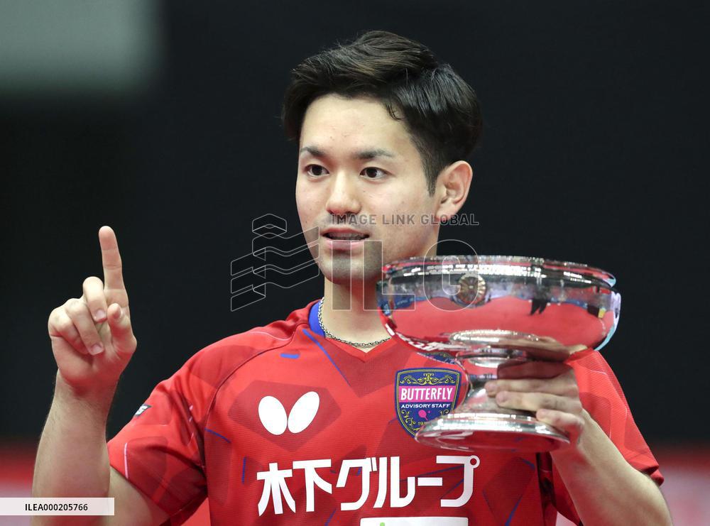 Table tennis: national men's singles
