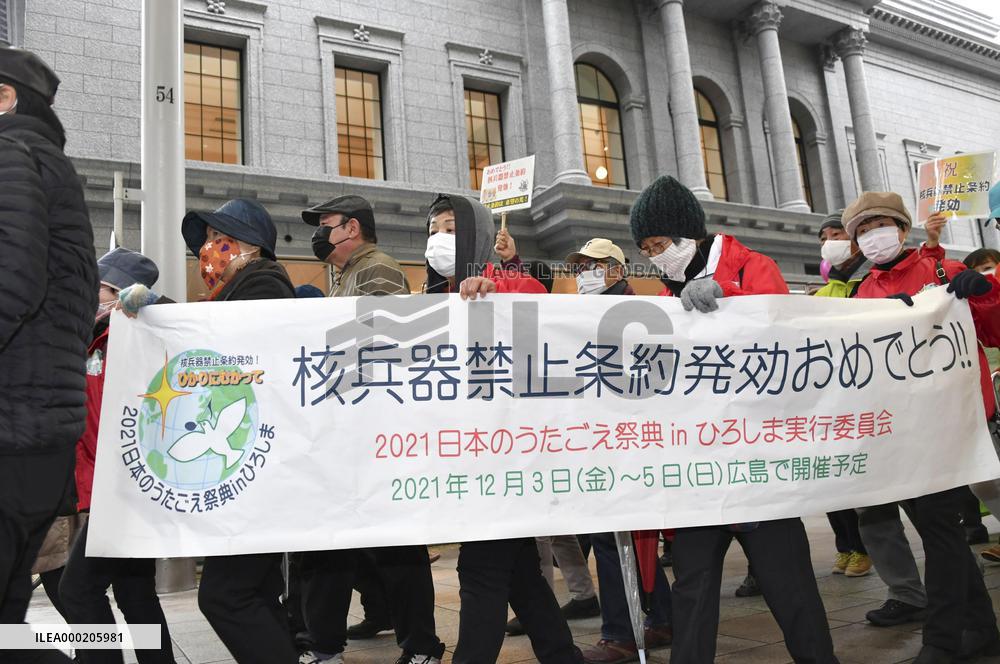 U.N. nuke ban treaty takes effect