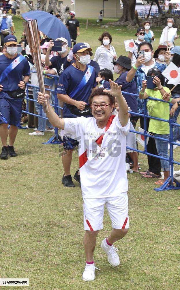 Tokyo Olympic torch relay