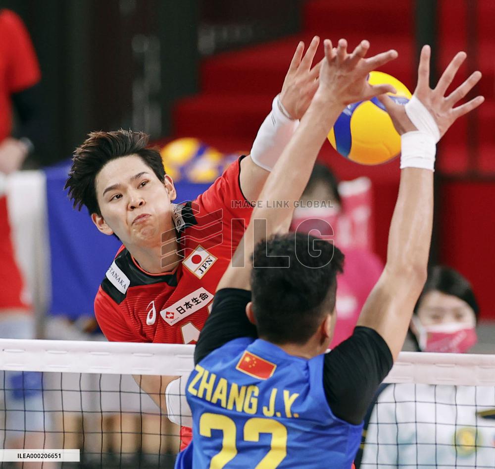 Volleyball: Japan-China Olympic test event