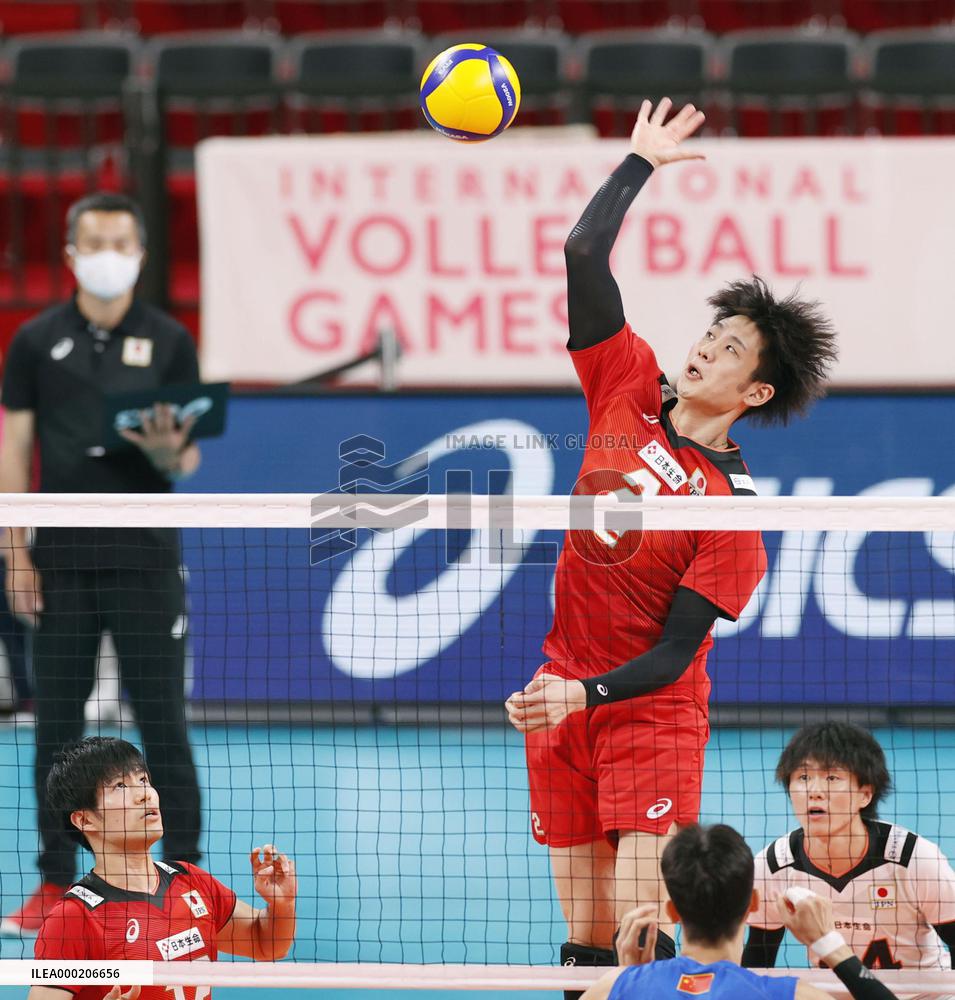 Volleyball: Japan-China Olympic test event