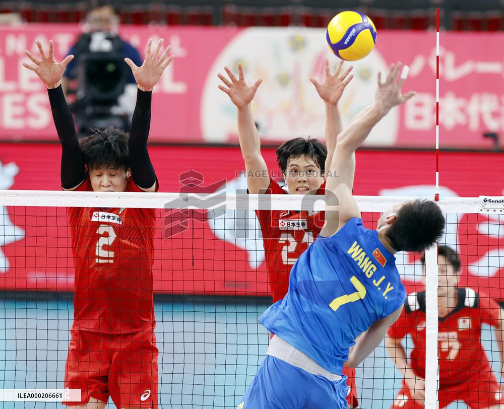 Volleyball: Japan-China Olympic test event