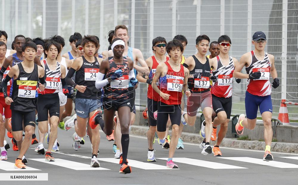 Athletics: Olympic marathon test event