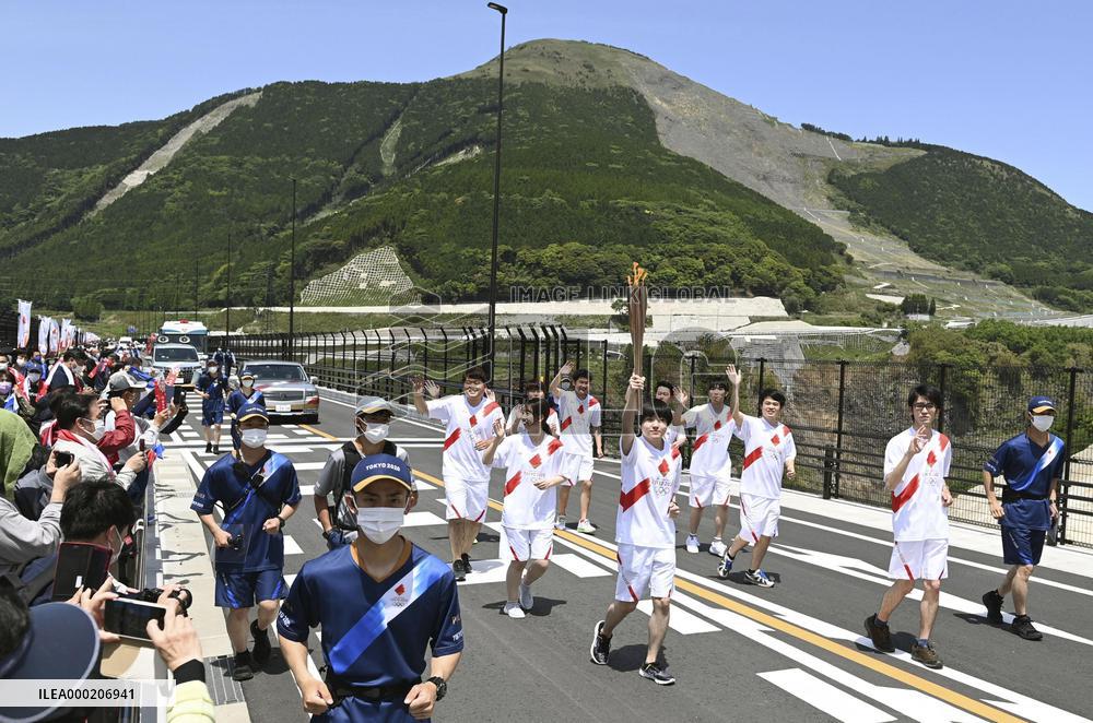 Tokyo Olympic torch relay
