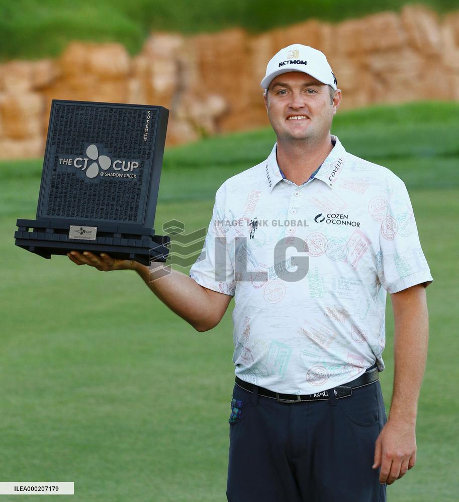 Golf: PGA Tour's CJ Cup