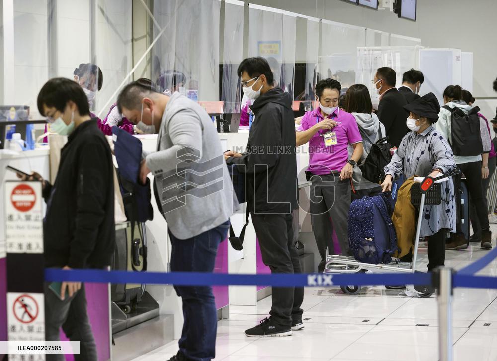 Peach Aviation resumes international flights