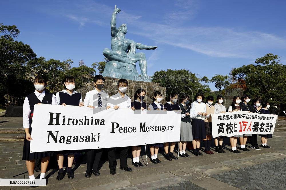 Nagasaki after 50 countries ratify U.N. nuke ban treaty