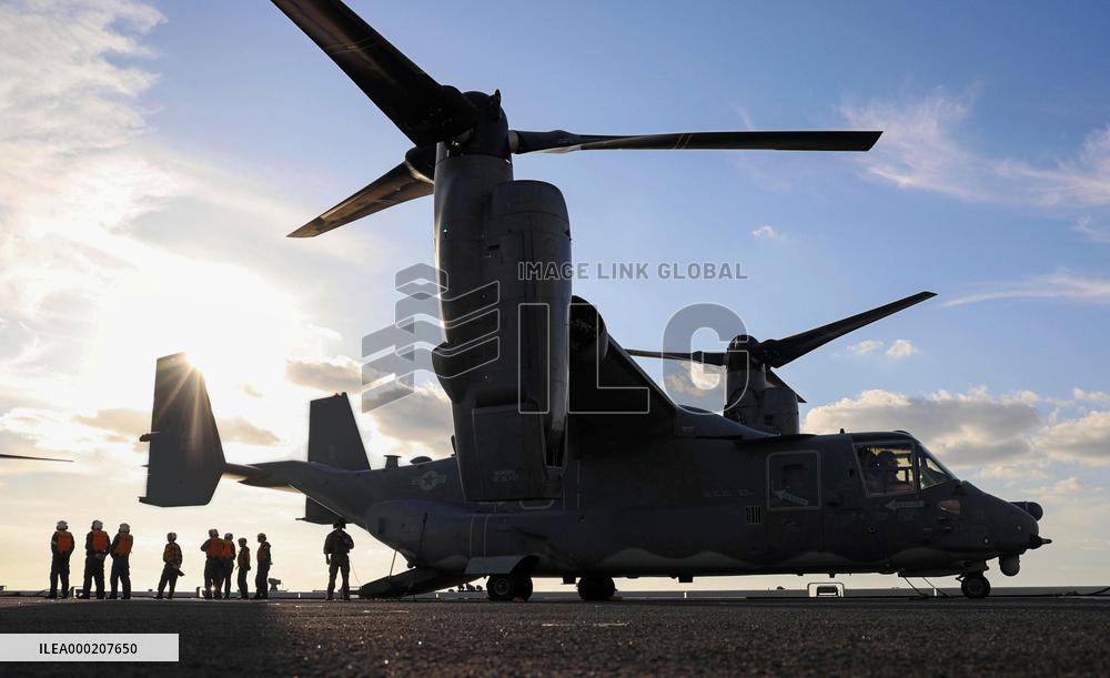 U.S. military Osprey aircraft