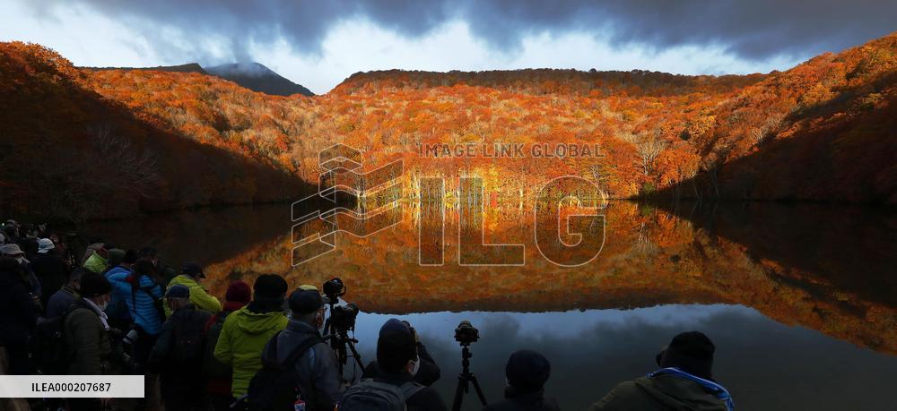 Autumn foliage in northeastern Japan