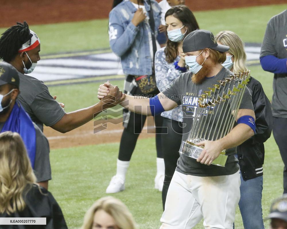 Baseball: Dodgers win 2020 World Series