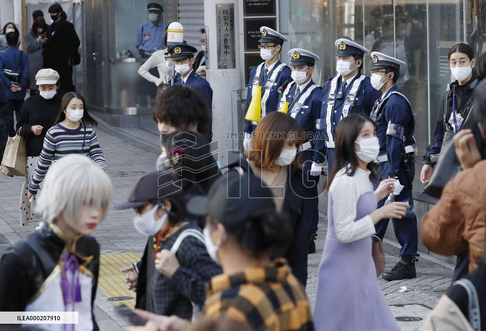 2020 Halloween in Tokyo's Shibuya