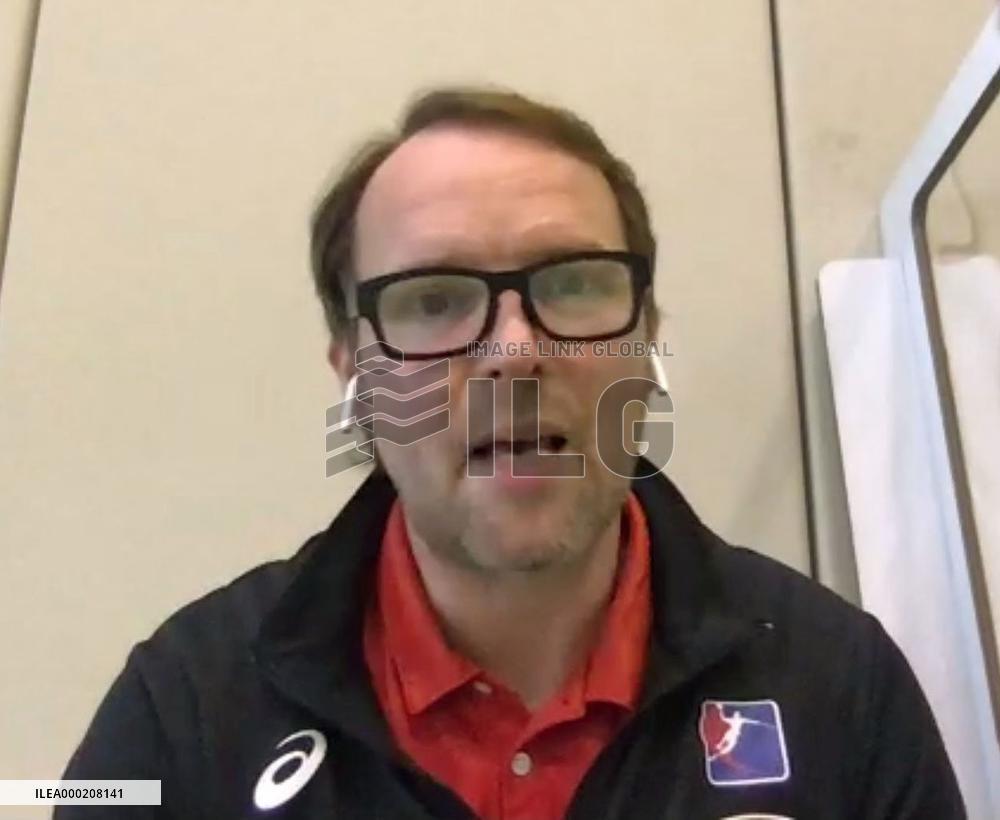 Handball: Dagur Sigurdsson, head coach of Japan's nat'l team