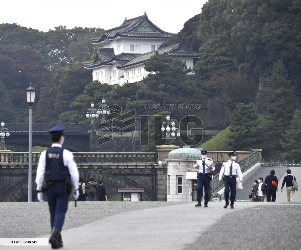 Day before crown prince proclamation ceremonies
