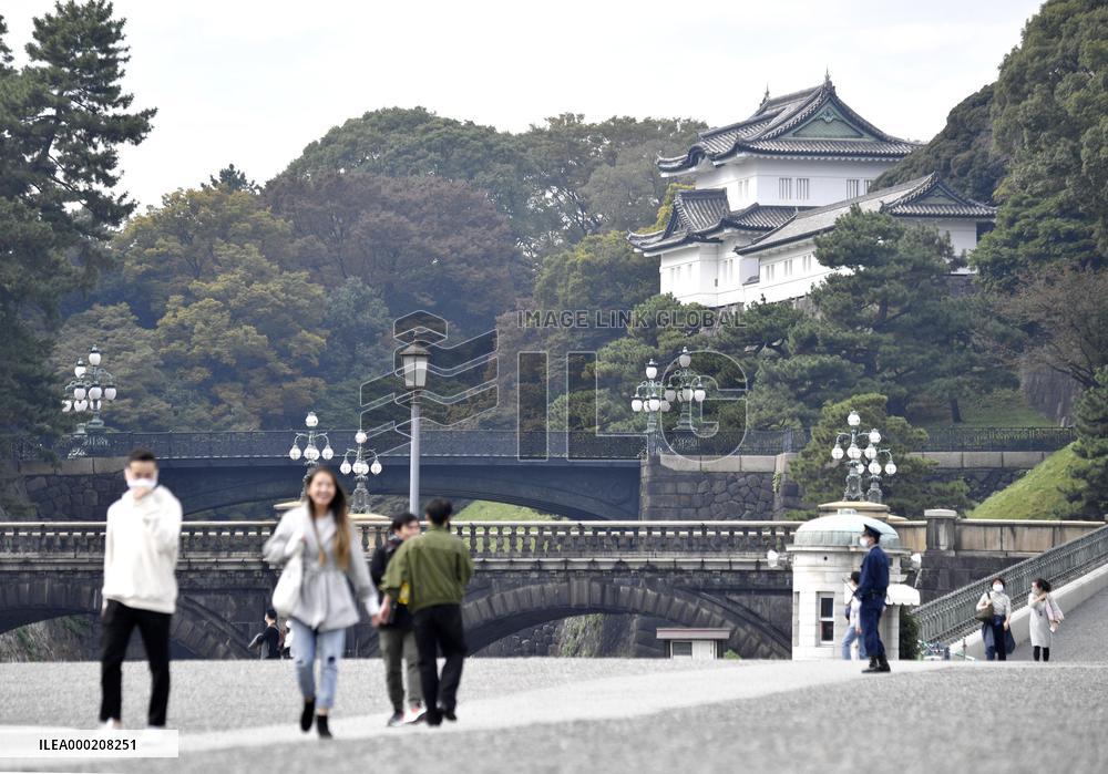 Day before crown prince proclamation ceremonies