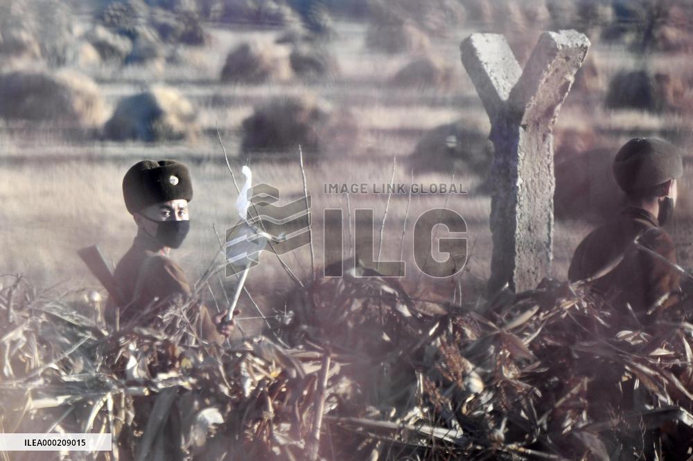 N. Korean border area with China