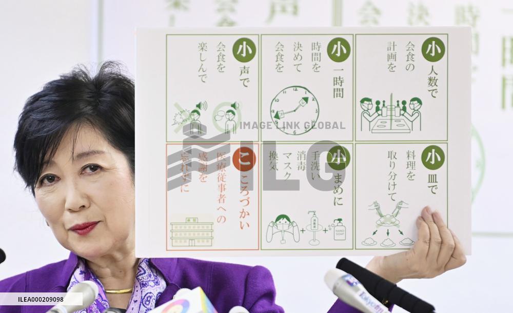 Tokyo reports 522 new coronavirus cases