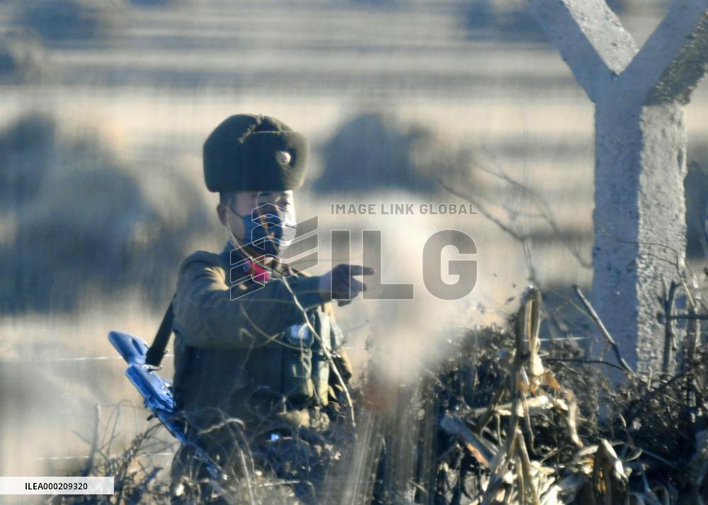 N. Korean border area with China