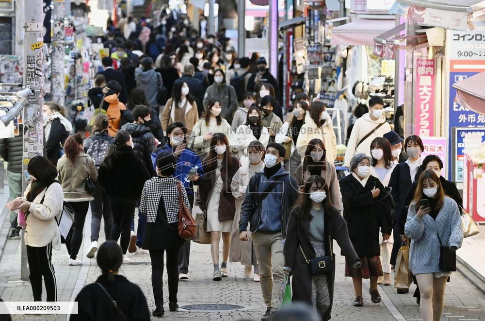 Scene of Tokyo amid coronavirus pandemic