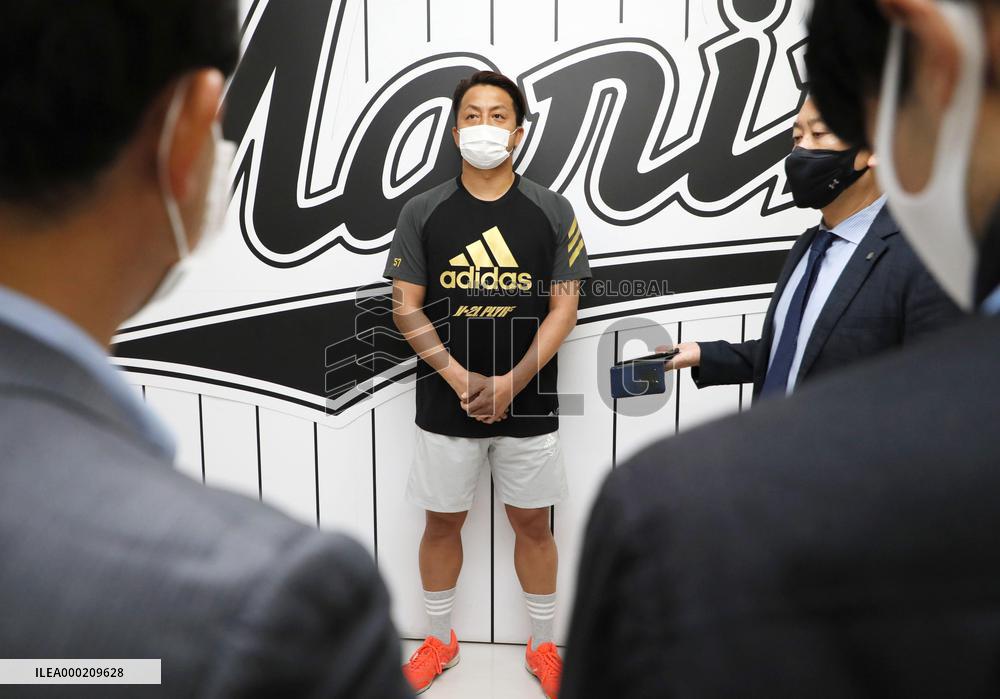 Baseball: Marines reliever Sawamura seeking move to majors