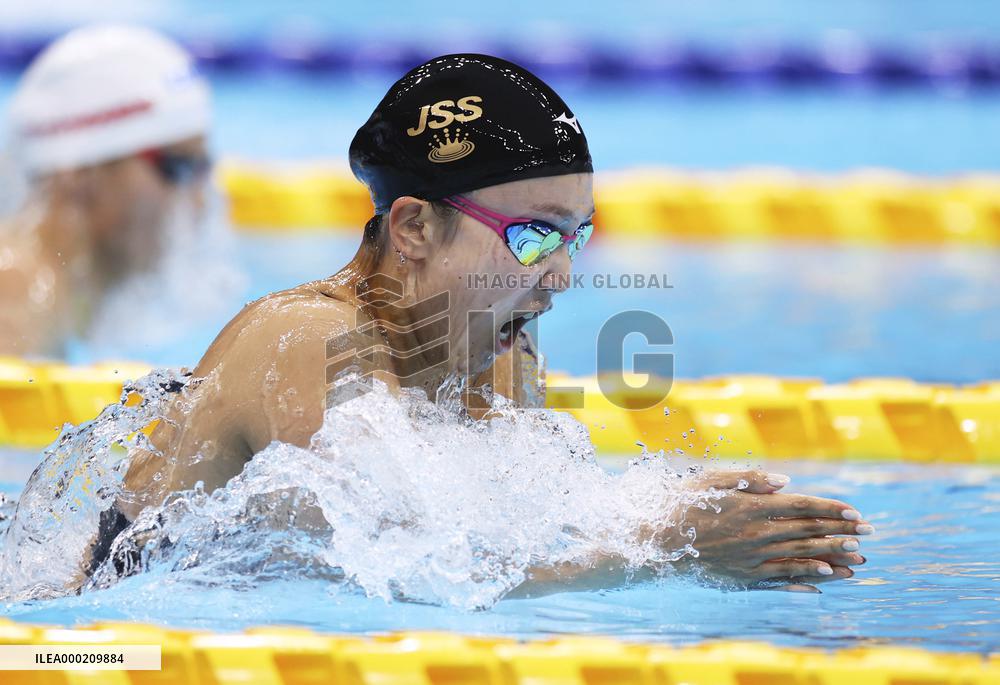 Swimming: Japanese national c'ships
