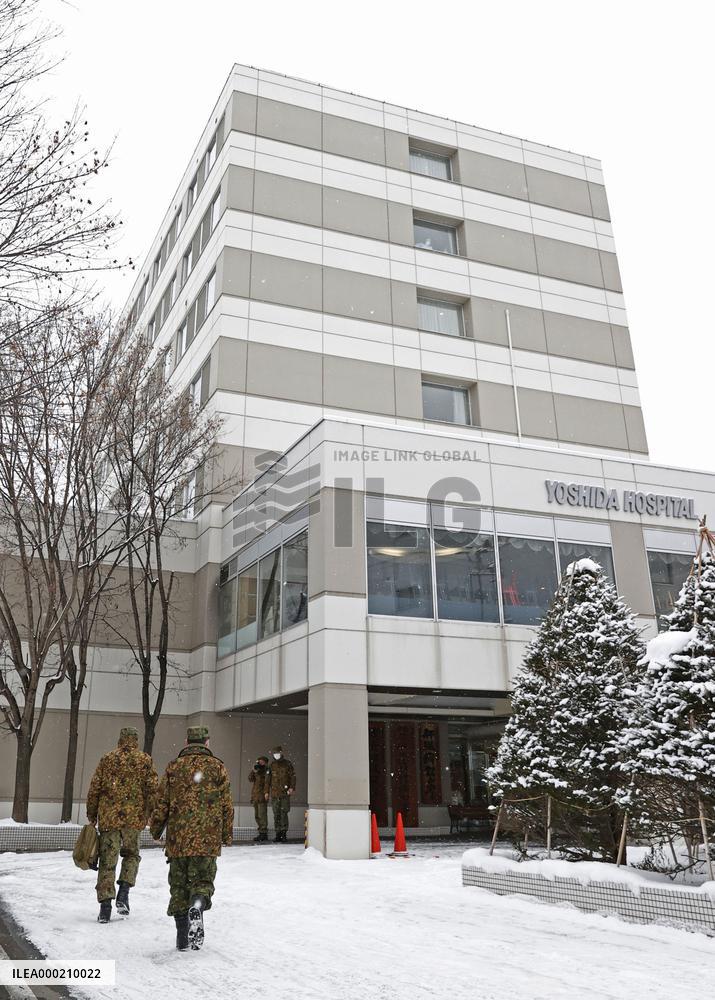 Hospital cluster in Hokkaido