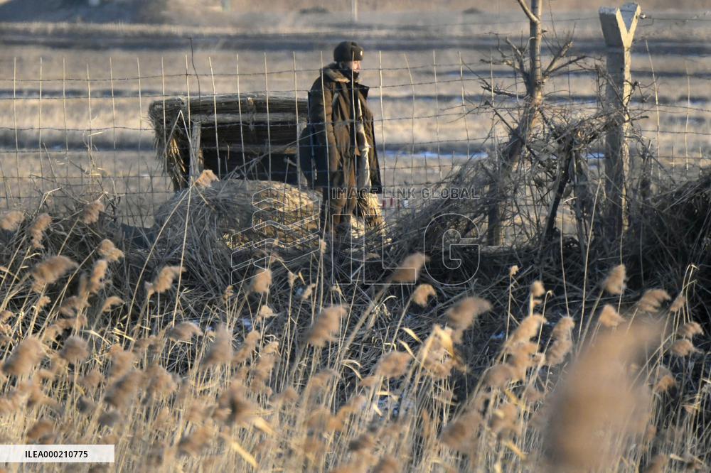 N. Korean border area with China