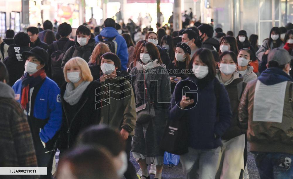 Tokyo scene amid coronavirus pandemic