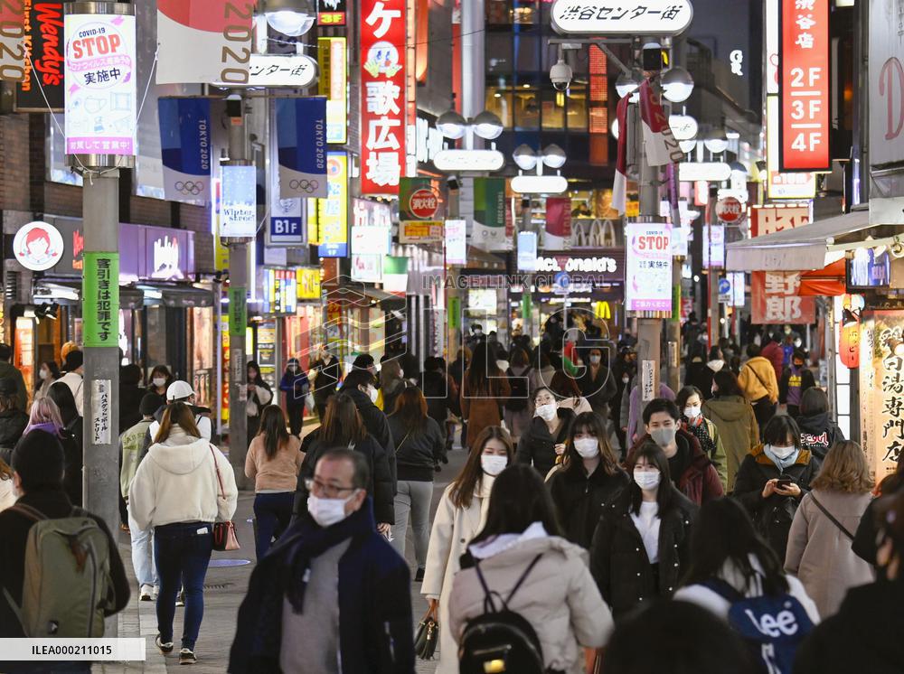 Tokyo scene amid coronavirus pandemic
