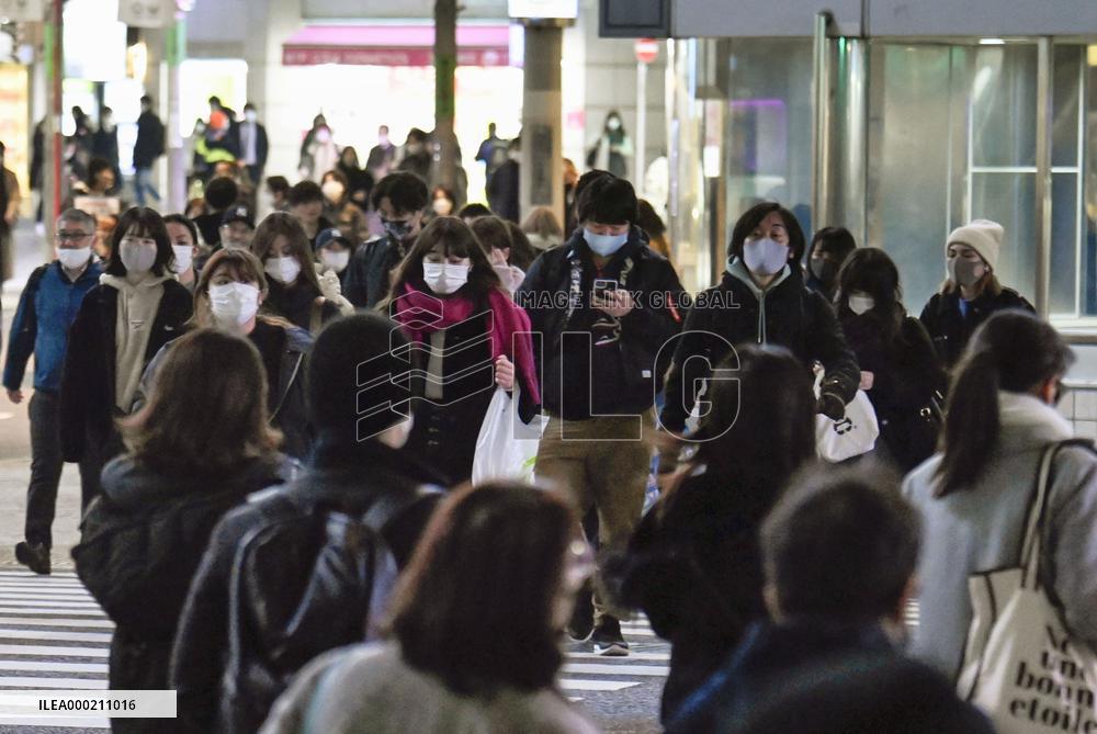 Tokyo scene amid coronavirus pandemic