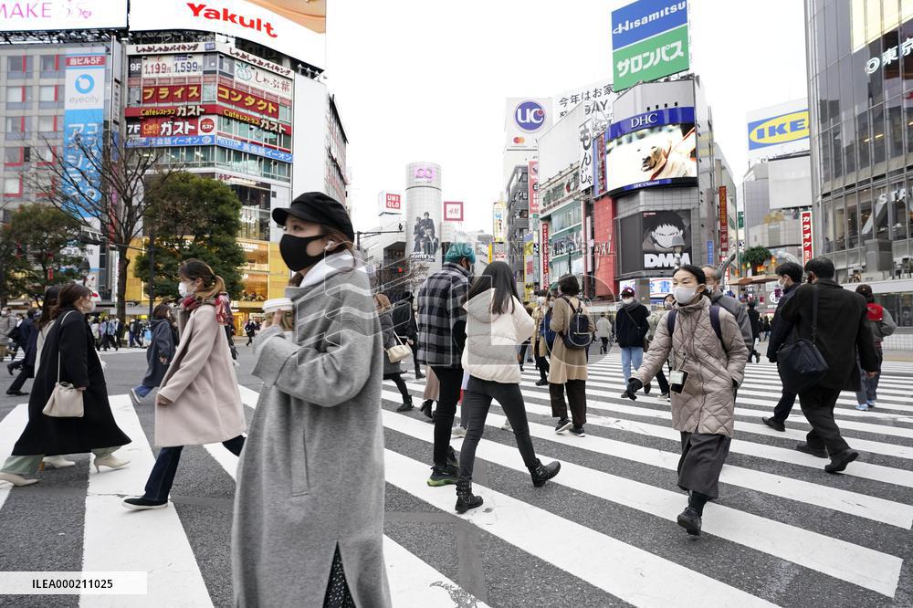 Explosive virus infections in Tokyo